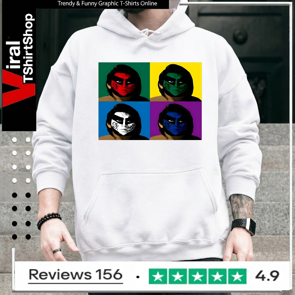 Great Muta Collaboration faces_Hoodie