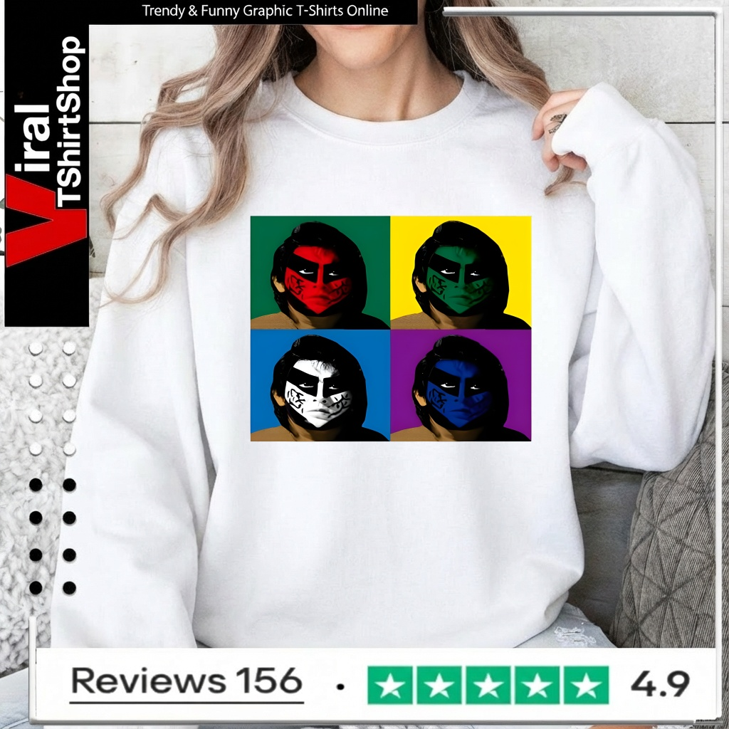 Great Muta Collaboration faces_Sweatshirt