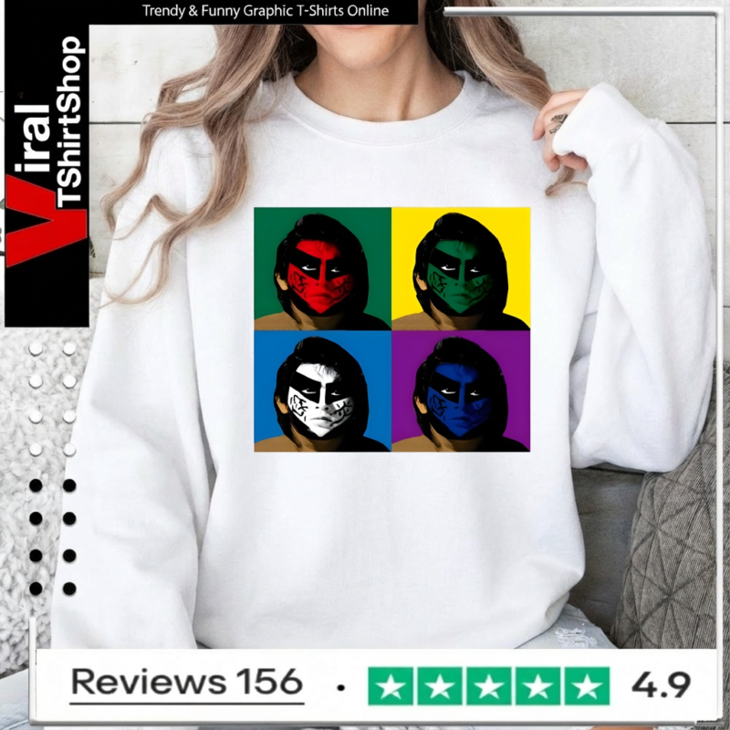 Great Muta Collaboration faces_Sweatshirt
