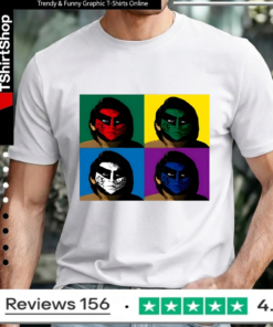 Great Muta Collaboration faces_Unisex T-Shirt