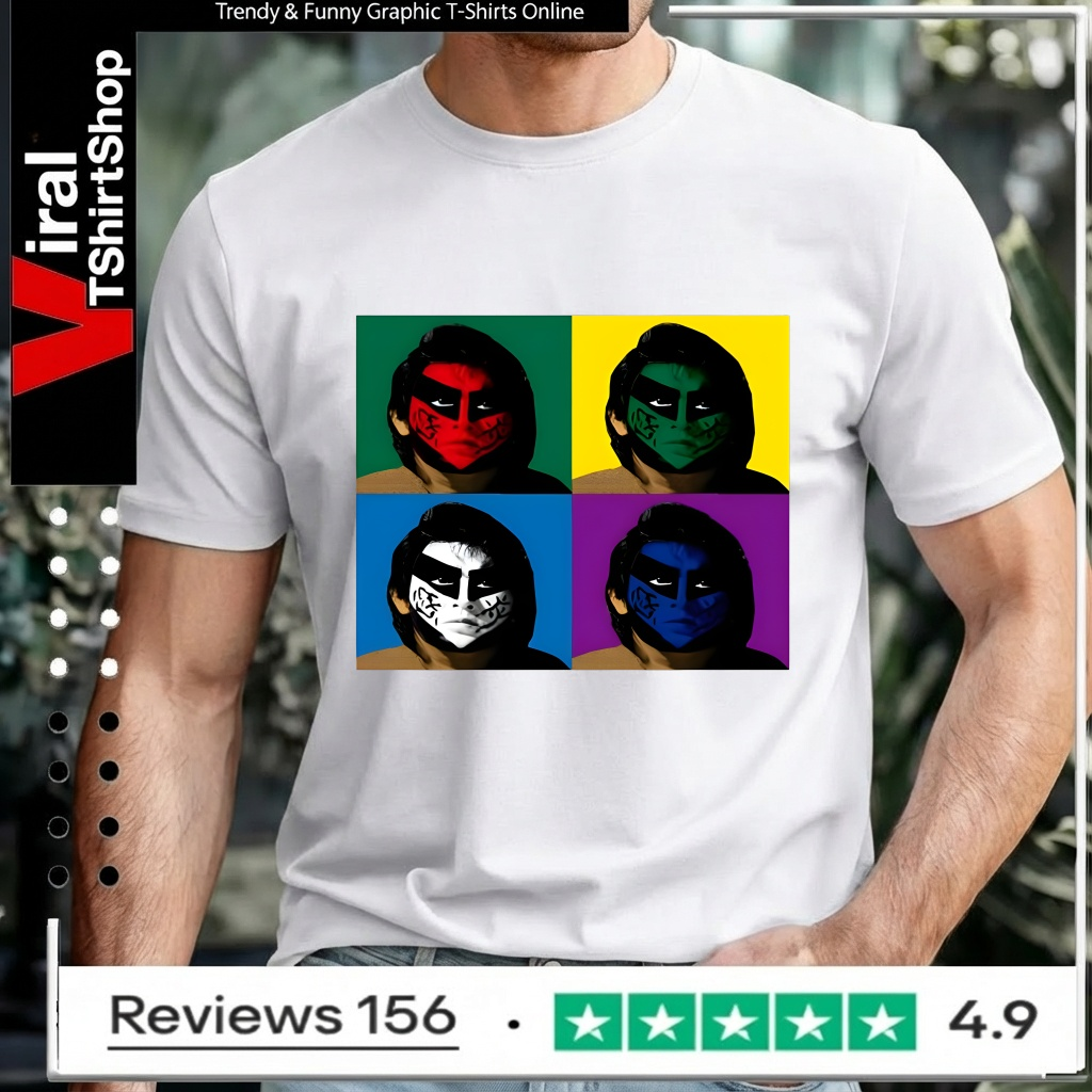 Great Muta Collaboration faces_Unisex T-Shirt