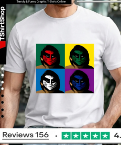 Great Muta Collaboration faces_Unisex T-Shirt