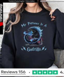 Harry Potter my Patronus is a Godzilla_Sweatshirt