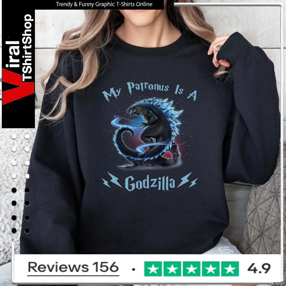 Harry Potter my Patronus is a Godzilla_Sweatshirt