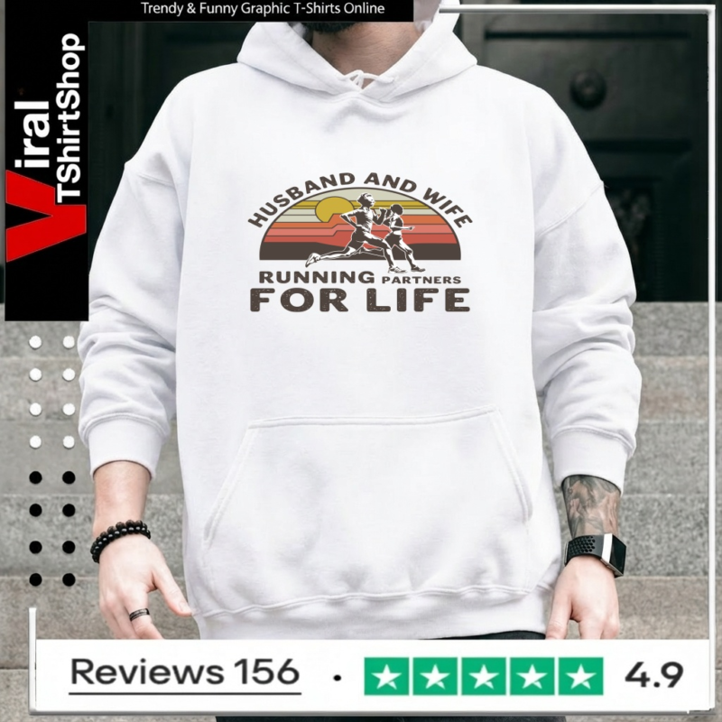 Husband and wife running partners for life_Hoodie