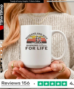 Husband and wife running partners for life_Mugs