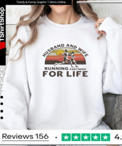 Husband and wife running partners for life_Sweatshirt