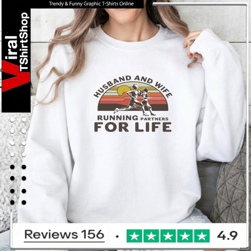 Husband and wife running partners for life_Sweatshirt