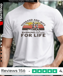 Husband and wife running partners for life_Unisex T-Shirt