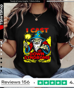 I cast Down syndrome wizard illustration_Ladies T-Shirt