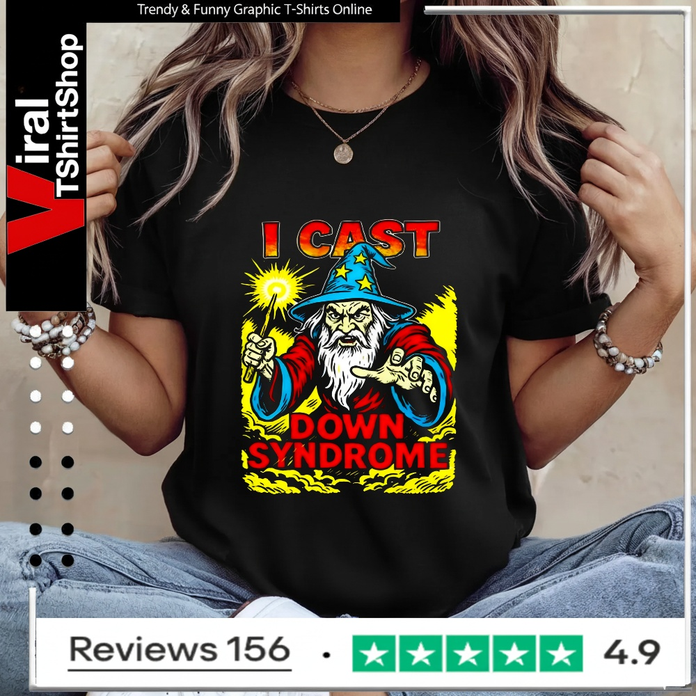 I cast Down syndrome wizard illustration_Ladies T-Shirt