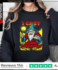 I cast Down syndrome wizard illustration_Sweatshirt