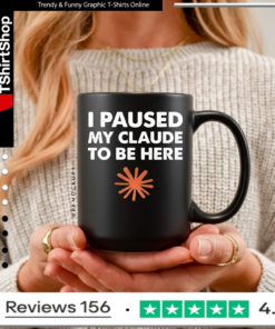 I paused my clause to be here_Mug