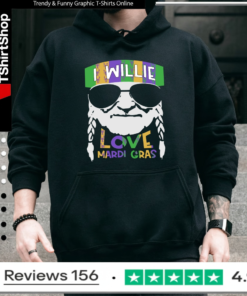 I willie love Mardi Gras_Hoodie