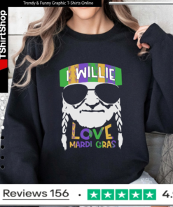I willie love Mardi Gras_Sweatshirt