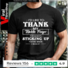 I'd Like To Thank My Middle Finger For Always Sticking Up For Me When I Need It_T-shirt