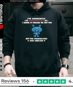 I'm Currently Unsupervised I Know It Freaks Me Out Too But The Possibilities Are Endless_Hoodie