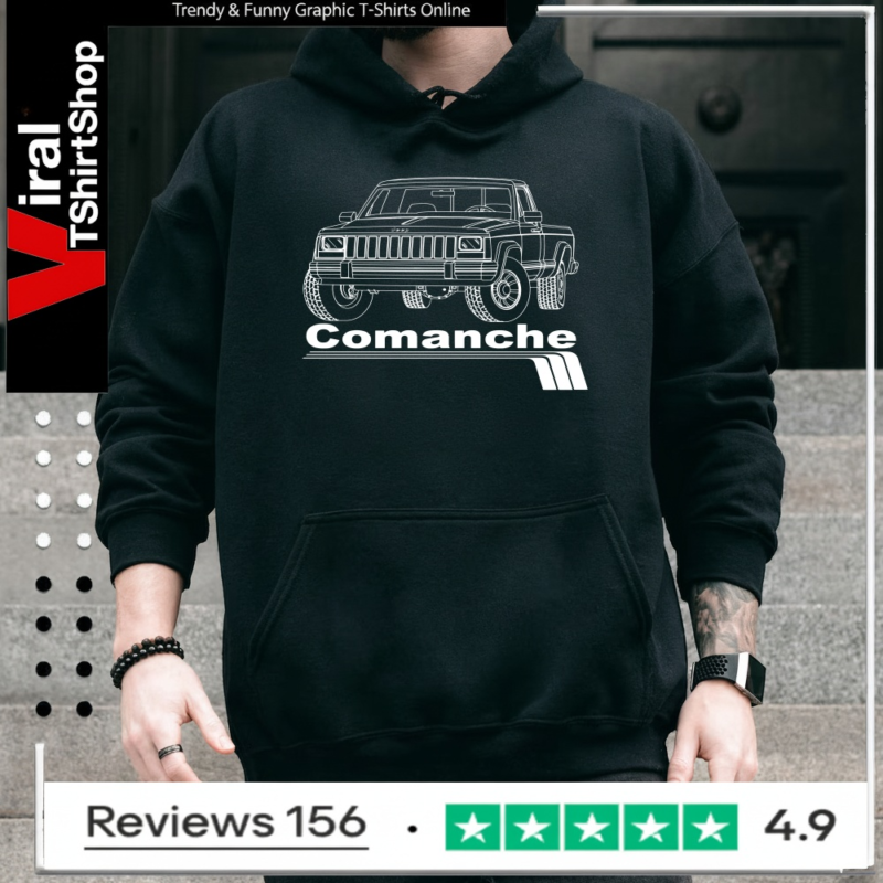 Jeep Truck Comanche MJ 4X4 Sport_Hoodie
