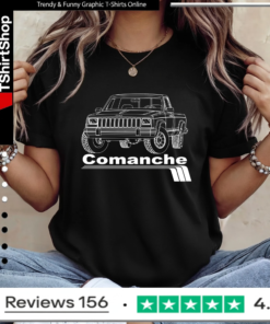 Jeep Truck Comanche MJ 4X4 Sport_Ladies T-Shirt