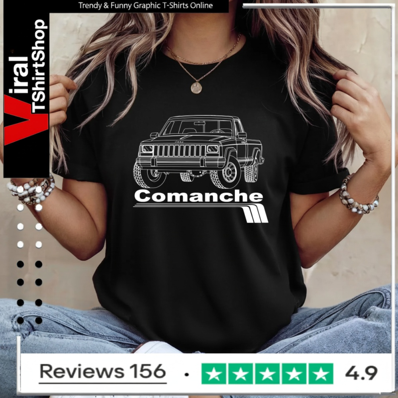 Jeep Truck Comanche MJ 4X4 Sport_Ladies T-Shirt