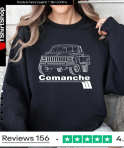 Jeep Truck Comanche MJ 4X4 Sport_Sweatshirt