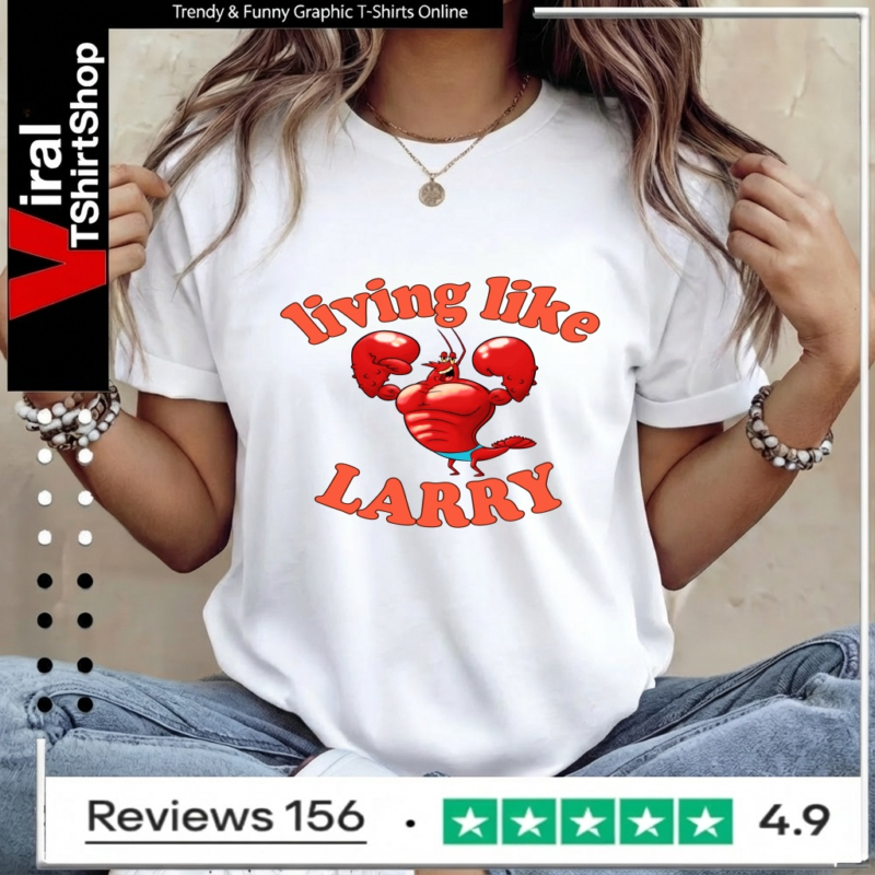 Living Like Larry Lobster_Women T-Shirt