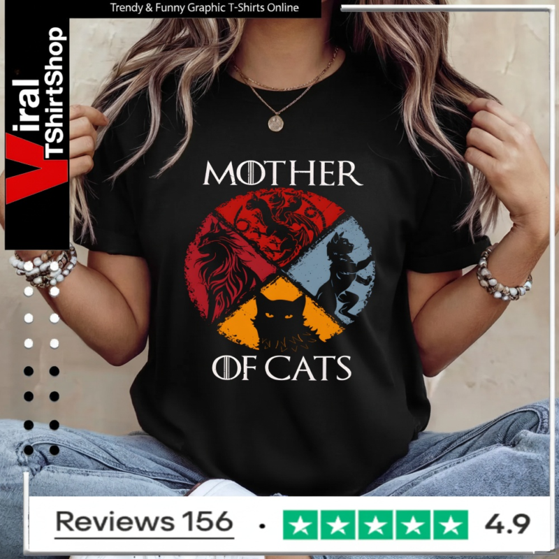 Mother Of Cats_Ladies T-Shirt
