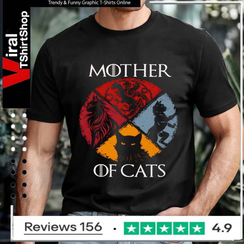 Mother Of Cats_T-shirt