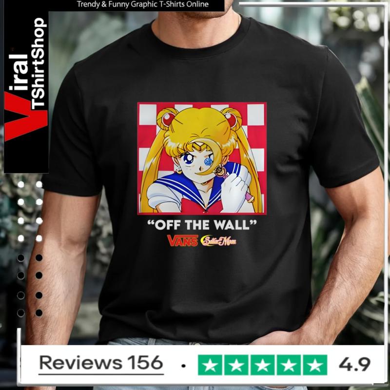 Off The Wall Vans Sailor Moon_T-shirt