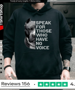 Pitbull speak for those who have no voice_Hoodie