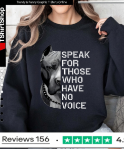 Pitbull speak for those who have no voice_Sweatshirt