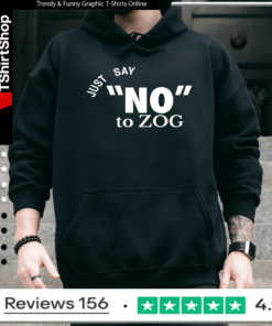 Randy Weaver just say no to zog_Hoodie