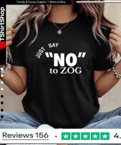 Randy Weaver just say no to zog_Ladies T-Shirt