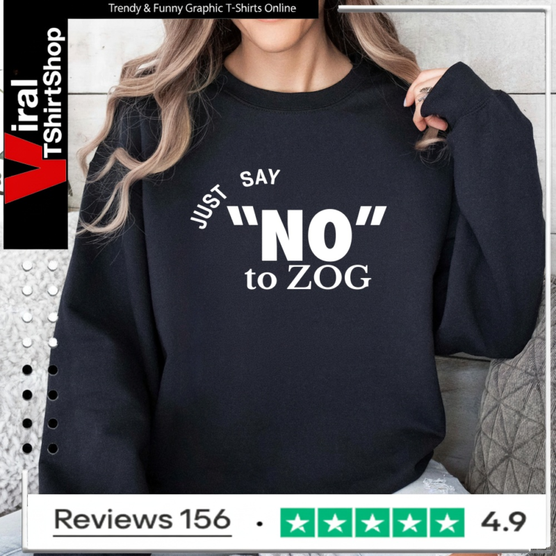 Randy Weaver just say no to zog_Sweatshirt
