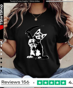 Reaper Kitty_Ladies T-Shirt