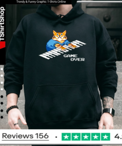 Roy It Crowd Game Over Cat Keyboard_Hoodie