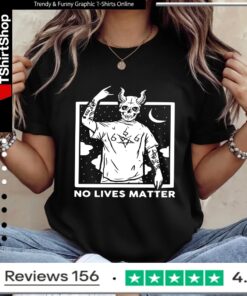 Satan No Lives Matter_Ladies T-Shirt
