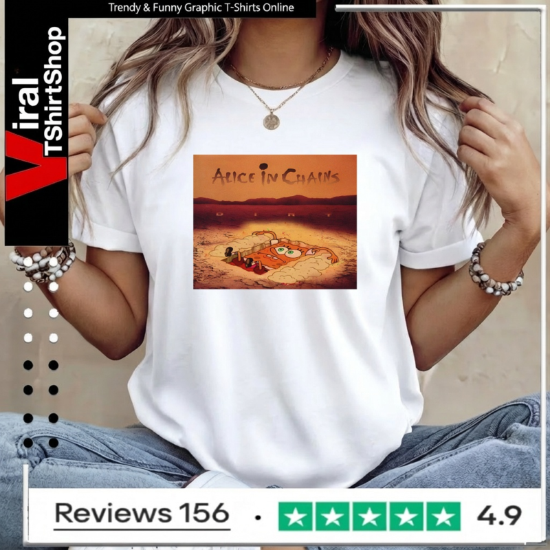 Spongebob Alice In Chains Dirt_Women T-Shirt