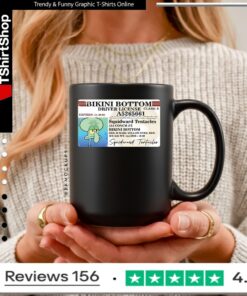 Squidward bikini bottom driver license_Mug