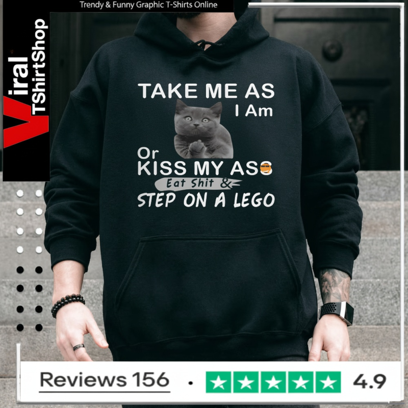 Take Me As I Am Or Kiss My Ass Eat Shit & Step On A Lego_Hoodie