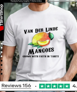 Van der Linde Mangoes grown with faith in Tahiti_Unisex T-Shirt