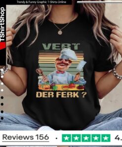 Vert Der Ferk Swedish Chef The Muppet show_Ladies T-Shirt