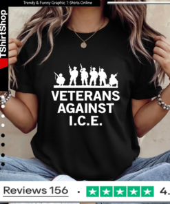 Veterans Against I.c.e. Anti_Ladies T-Shirt