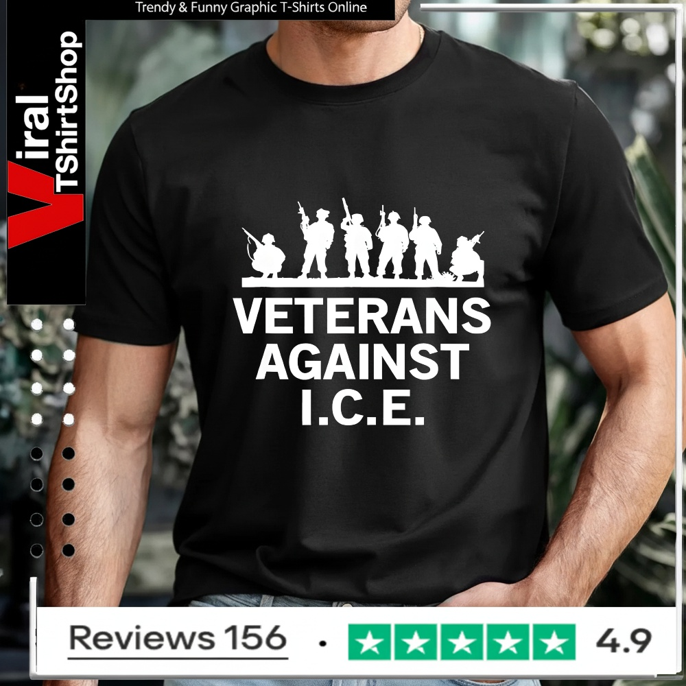 Veterans Against I.c.e. Anti_T-shirt