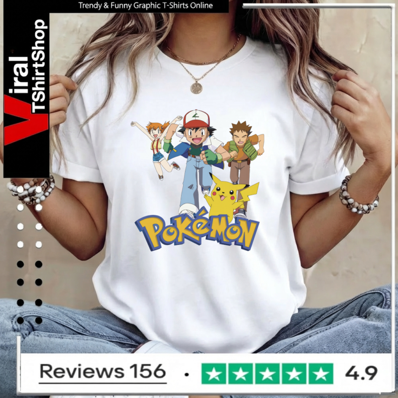 Gotta Catch ’Em All Pokémon Ash Ketchum Women-T-Shirt