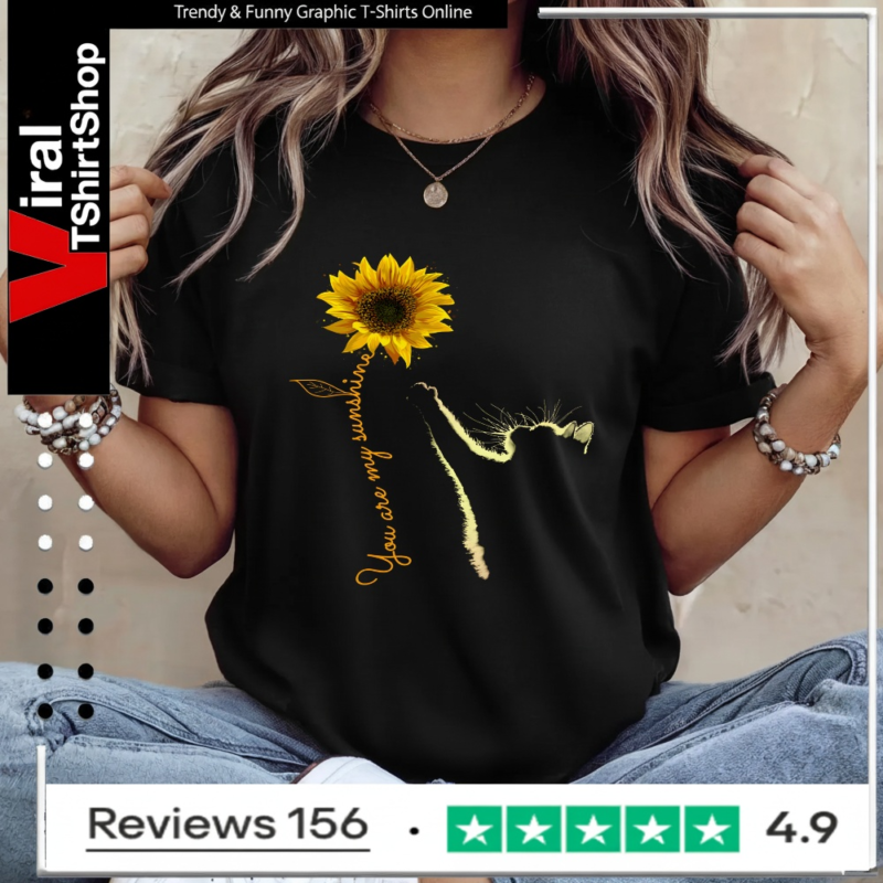 You Are My Sunshine Cat_Ladies T-Shirt