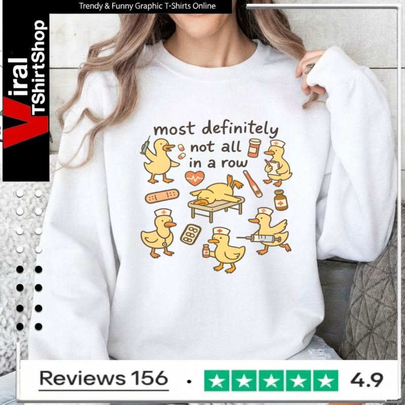 Ducks In A Row_Sweatshirt