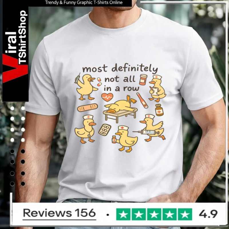 Ducks In A Row_Unisex T-Shirt