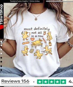 Ducks In A Row_Women T-Shirt