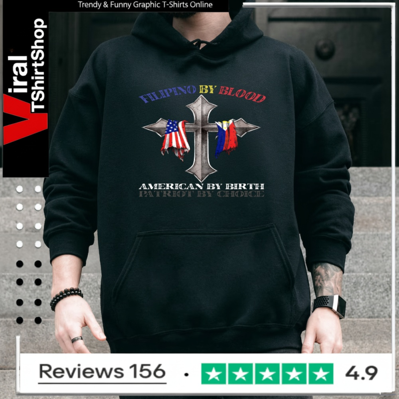 Filipino by blood American by birth patriot by choice_Hoodie